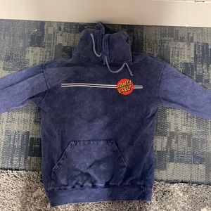 Santa Cruz blue hoodie
